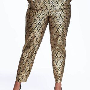 Old Navy Pixie Gold Foil Pants